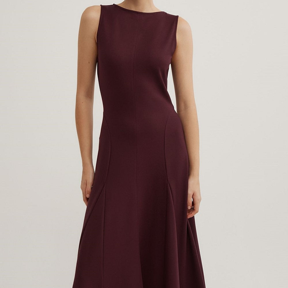 Women's sleeveless A line dress