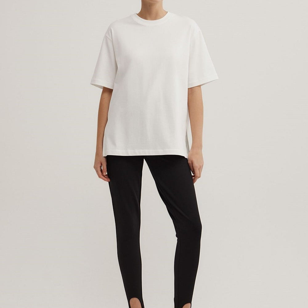Women's white short sleeve