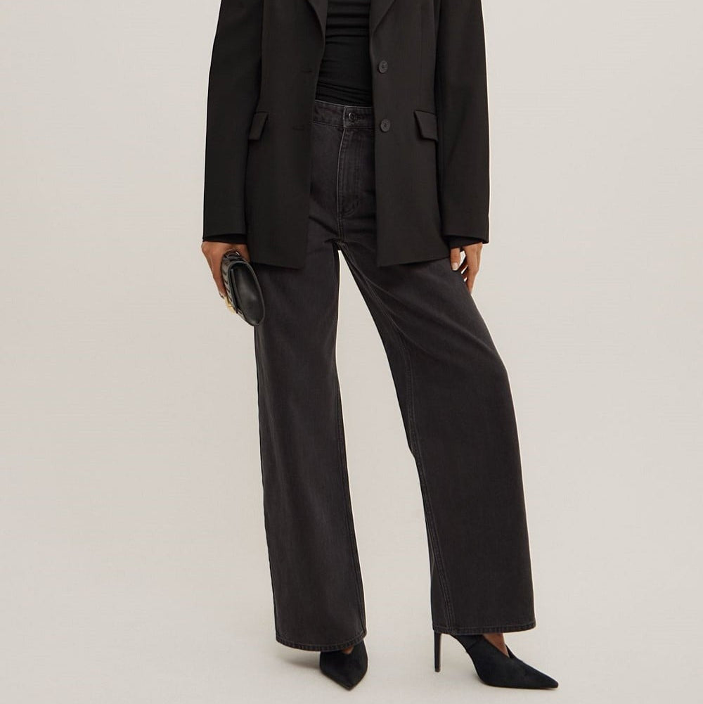 Women's wide leg jeans